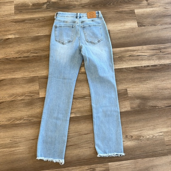 Women's 5 Pocket Grace & Emma Jeans Side Split Hem Size 6 Medium Wash EUC‎ - Picture 8 of 12